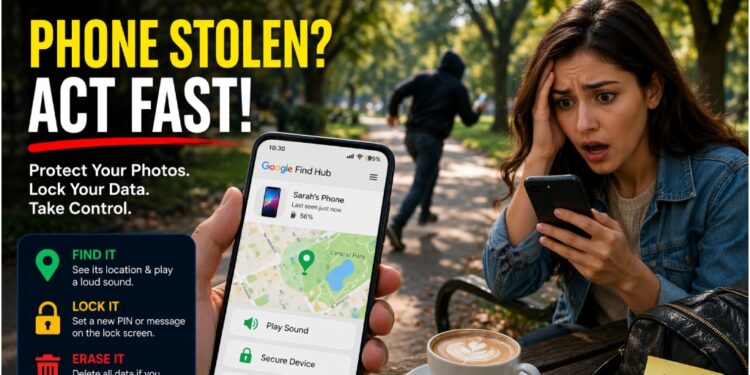 Phone Stolen? Act Fast or Risk Losing Your Private Data Forever