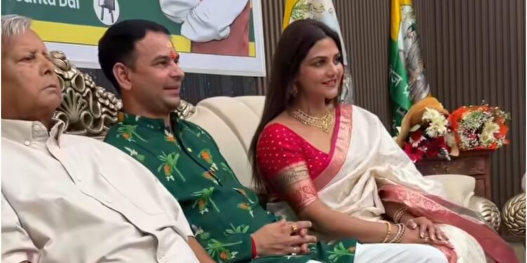 Bigg Boss 18 Fame Hema Sharma Visits Patna, Praises Tej Pratap Yadav and Meets Lalu Prasad Yadav