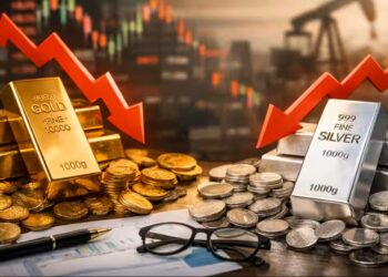 Today Gold And Silver Prices: 24K Gold At Rs 1,45,507, Silver Drops To Rs 2,24,660 Per Kg