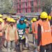 Patna Metro Workers Protest Over Long Hours And Pay Dispute At Project Site
