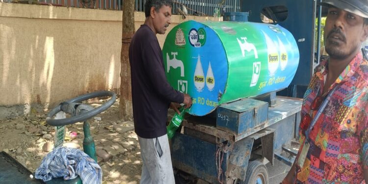 Patna Municipal Corporation Sets Up Water Relief Points Across City As Heatwave Intensifies