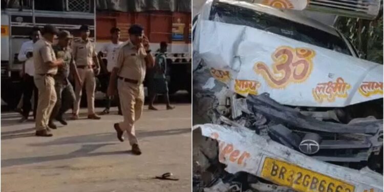 Seven Killed in Khagaria Road Accident After Speeding Truck Hits Auto-rickshaw on NH-31