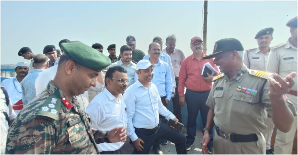 Vikramshila Bridge Restoration Progress Accelerates as Secretary Reviews Bailey Bridge Work, Completion Expected by Month-End