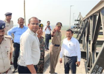 Vikramshila Bridge Restoration Progress Accelerates as Secretary Reviews Bailey Bridge Work, Completion Expected by Month-End