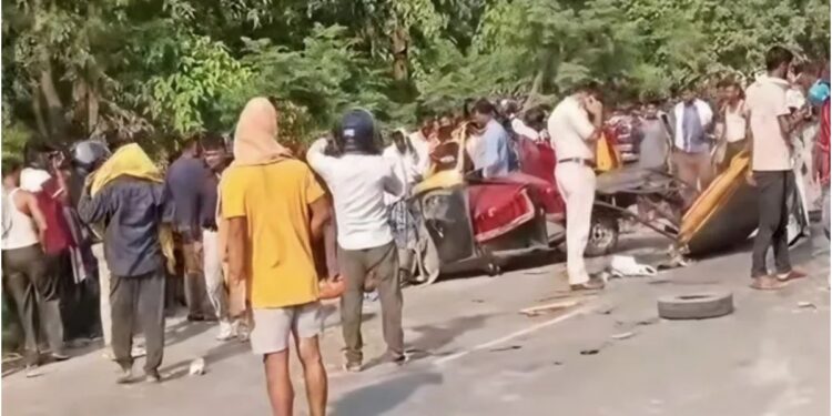 Bihar Government Announces Rs 4 Lakh Compensation Each for Families of Six Killed in Khagaria Road Accident