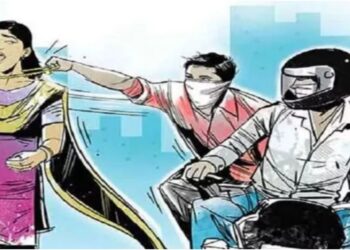 Woman Performing Vat Savitri Puja Targeted in Broad Daylight Chain Snatching in Patna, CCTV Footage Under Scanner