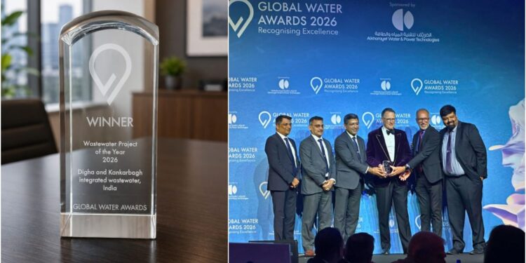 BUIDCO’s Digha-Kankarbagh Project Wins Global Water Award 2026 in Spain