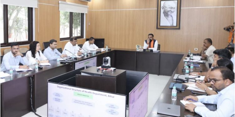 CM Samrat Choudhary Reviews Health Department, Announces PPP Model for Medical Colleges and Referral System Reform