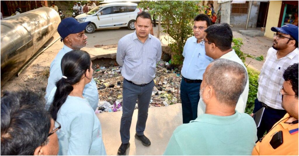 BUIDCO Managing Director Reviews Drainage Works Across Catchment-1 and Catchment-2 in Patna