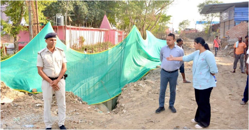 BUIDCO Managing Director Reviews Drainage Works Across Catchment-1 and Catchment-2 in Patna