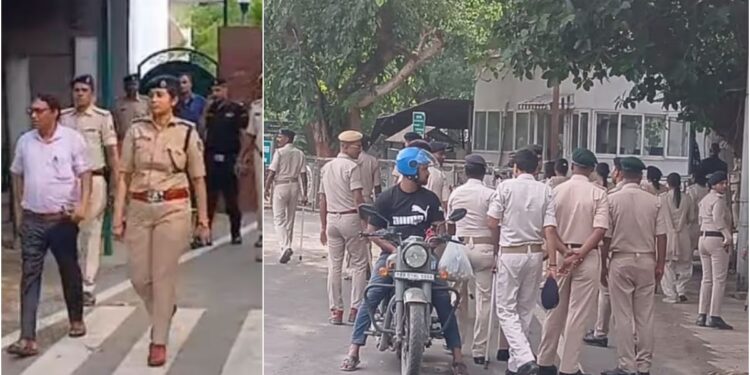 Large Police Team Reaches Rabri Devi Residence After Former CM Tells Samrat Choudhary to ‘Send Force and Get the Bungalow Vacated’