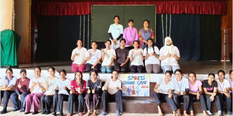 Patna Women’s College Summer Camp Day Seven Features Team Games, Aerobics and Singing Competition