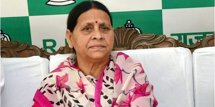 Rabri Devi Ordered to Vacate 10 Circular Road Residence Within 15 Days After Government Warning
