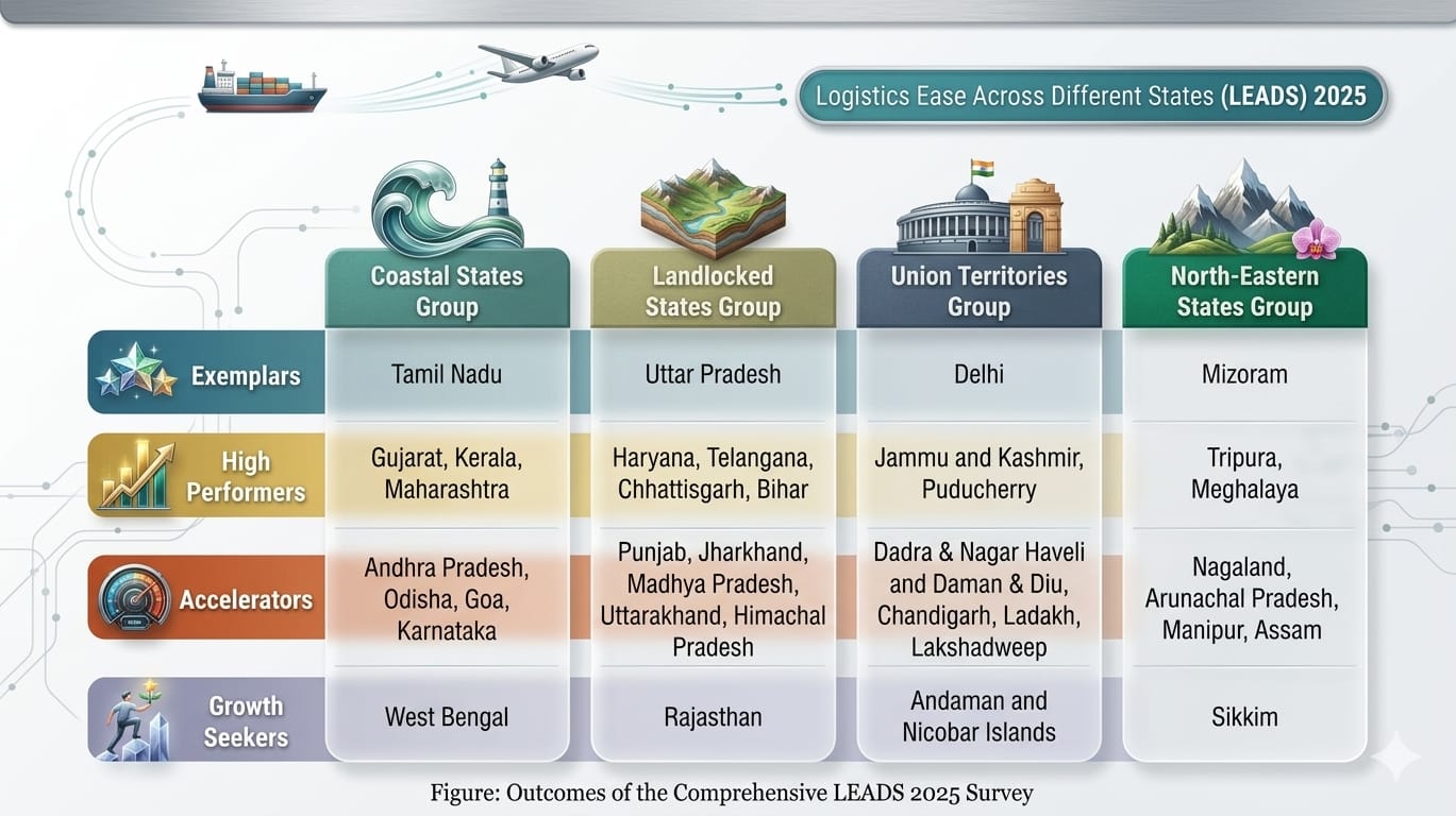 Bihar Enters ‘High Performers’ Category In National Logistics Ranking Under LEADS 2025