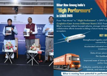 Bihar Enters ‘High Performers’ Category In National Logistics Ranking Under LEADS 2025