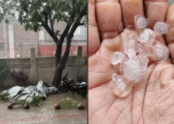 Hailstorm And Heavy Rain Lash Patna As Bihar Remains Under Weather Alert