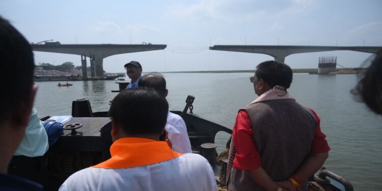 Single-Lane Traffic On Vikramshila Setu Likely To Resume Within 25 Days, Bihar Minister Says