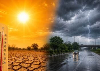 Red Alert for Heatwave in 5 Bihar Districts Tomorrow as Temperatures Near 45C; Storms, Rain Forecast for Patna and 27 Districts