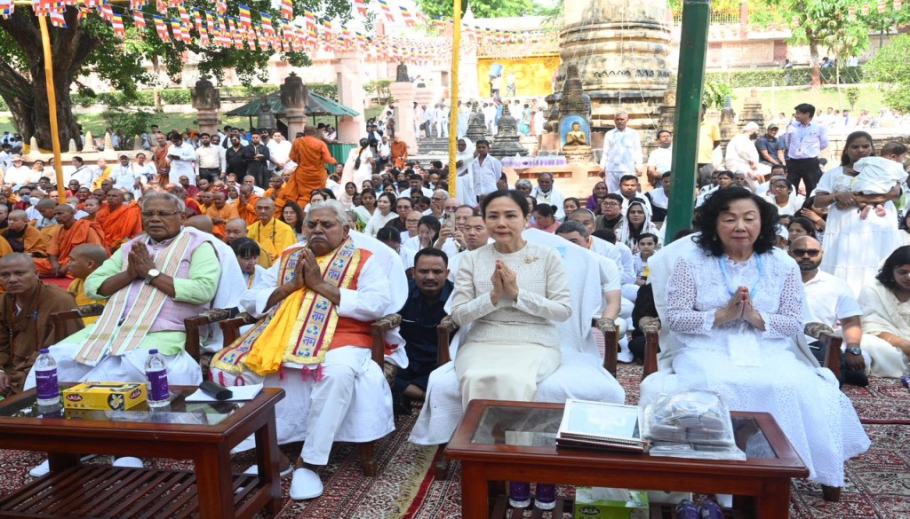 Thousands Assemble in Bodh Gaya For Buddha Jayanti celebrations At Mahabodhi Temple