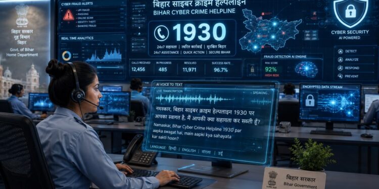 Bihar Govt Plans AI-Based 1930 Cyber Helpline to Speed Up Fraud Complaints