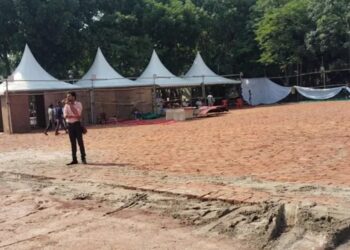 Special ‘Green Room’ Prepared For PM Modi At Gandhi Maidan; High-Security VVIP Enclosures Set Up