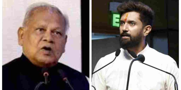 Chirag Paswan Rebukes Jitan Ram Manjhi Over Remarks On Killing Of Bihar Delivery Worker In Delhi