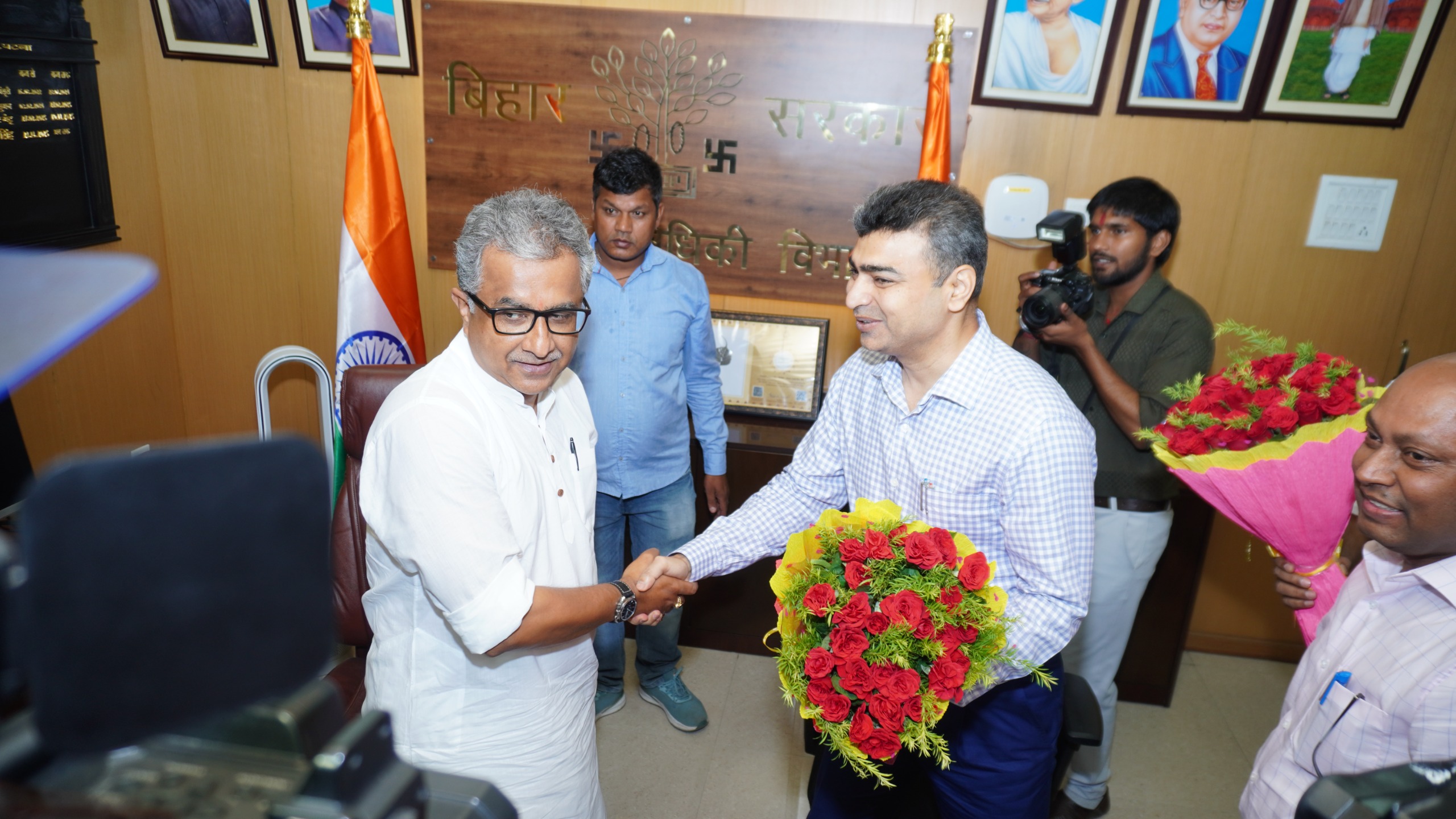Nitish Mishra Assumes Charge Of Bihar IT Department, Pledges Push For Digital Growth And Tech Investment