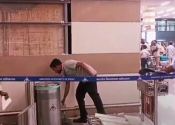 Patna Airport Tile Fall Sparks Safety Concerns After Second Incident In Weeks