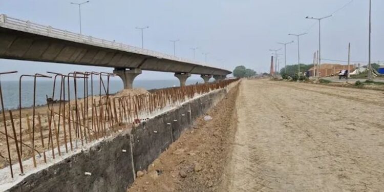 Bhadra Ghat to Didarganj Four-Lane Riverfront Road Takes Shape Along Ganga, Promising Relief From Patna City Traffic Congestion