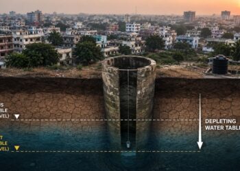 Groundwater Level in Patna Sadar Drops by 5 Feet in One Year Amid Expanding Concrete Urbanisation