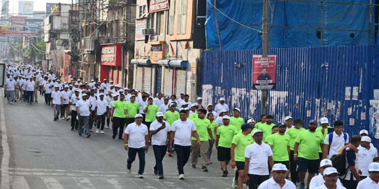 Hundreds Join Environmental Walk in Patna to Promote Sustainable Living and Pollution Awareness