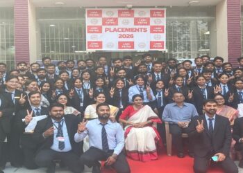 LNMI Secures 90% Placements Despite Tough Hiring Market, Highest Package Reaches Rs 17.35 Lakh