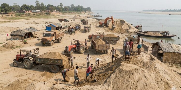 Sand Mining In Tilaiya And Dhadhar Rivers To Halt For Four Months From June 15