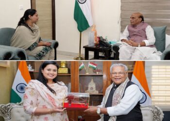 Shreyasi Singh Meets Union Ministers in Delhi, Pushes for Textile Parks and Defence Corridor in Bihar