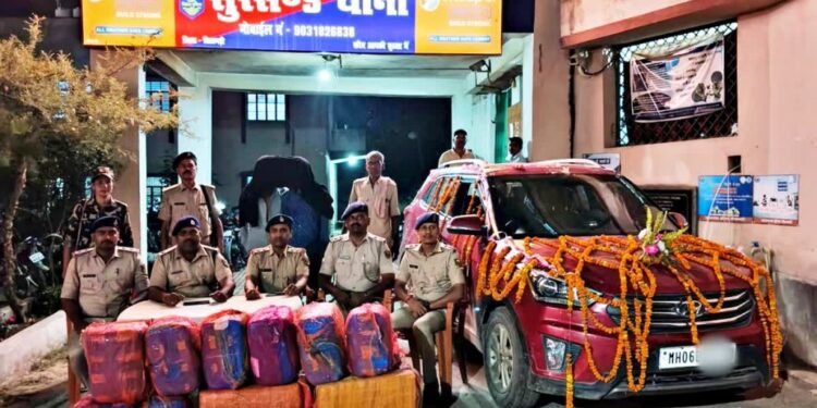 STF Shocked as ‘Wedding Car’ Turns Out to Be Carrying Rs Three Crore Marijuana Consignment