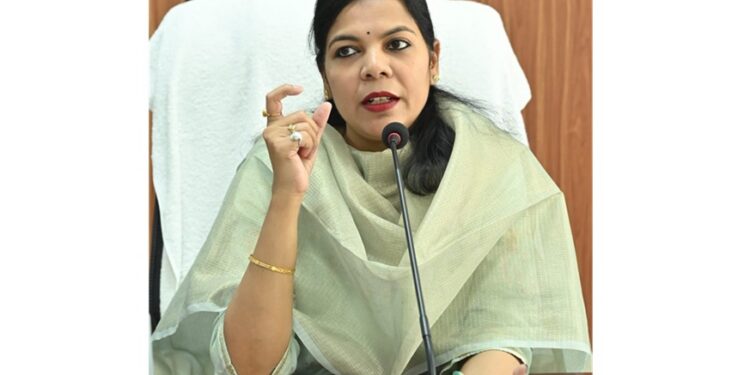 Varsha Singh IAS Bihar