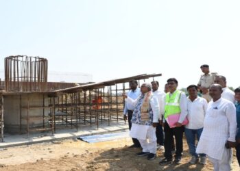 Bihar’s First Greenfield Expressway Nears Key Milestone : Prem Kumar Inspects Expressway and Irrigation Projects, Pushes for Faster Completion