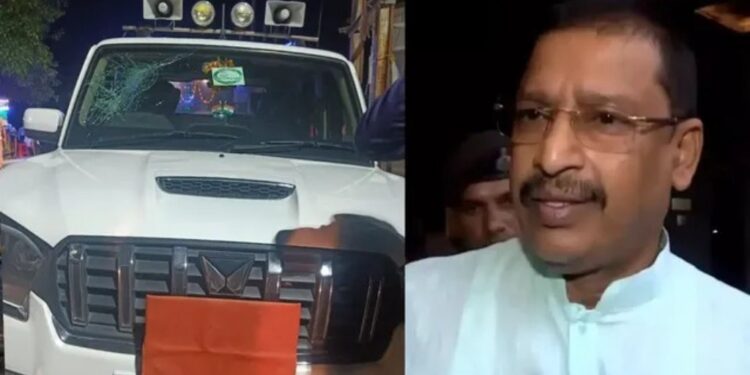 RJD MP Abhay Kushwaha’s Vehicle Attacked In Aurangabad, Driver And The PA Assaulted