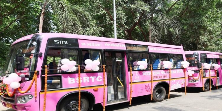 Bihar Govt. To Start Special Electric And Pink Bus Service For Secretariat Employees From Tomorrow