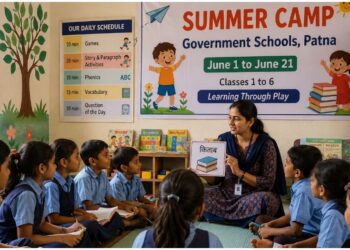 Summer Camps To Begin In 50 Government Schools Across Patna From June 1