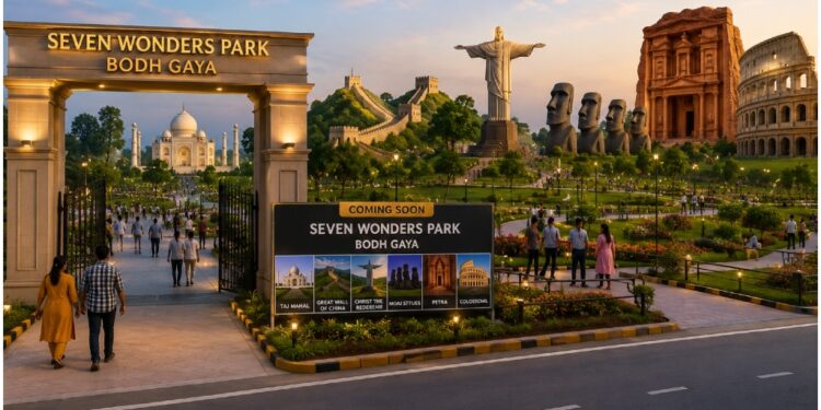 Bihar’s New ‘Seven Wonders’ Park Near Bodh Gaya Set to Change State Tourism Forever