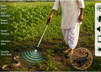 Government Unveils ‘Kisan Mitra Chhadi’ To Alert Farmers About Snakes And Scorpions