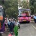Bihar Govt Launches Electric And Pink Bus Service For Secretariat Staff in Patna