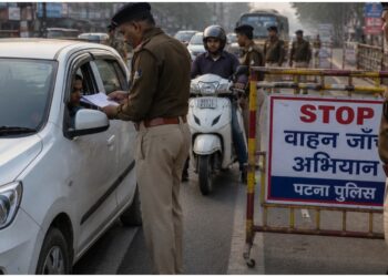Patna Police Launch Early Morning Vehicle Checks Across 20 Points to Curb Crime
