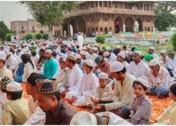 Muslim Devotees Offer Eid-ul-Adha Prayers Across Patna District