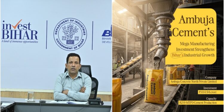 Ambuja’s New Cement Plant Brings Rs 1,100 Crore Investment to Bihar