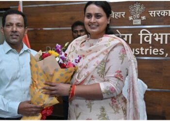 Shreyasi Singh Takes Charge of Bihar Industrial Department, Promises Strong Push for Growth