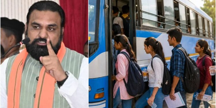CM Samrat Chaudhary Announces Free Bus Travel for NEET Aspirants Amid Re-Exam Uncertainty