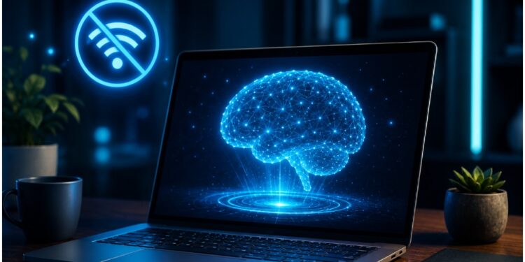 AI Without Internet Now Possible on Laptops, Giving Users More Privacy and Control