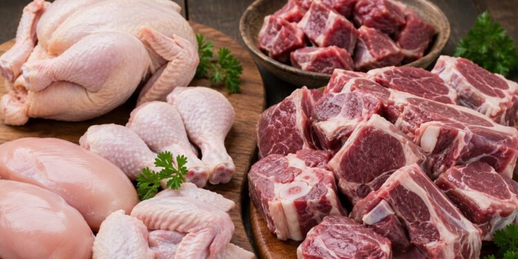 chicken mutton meat